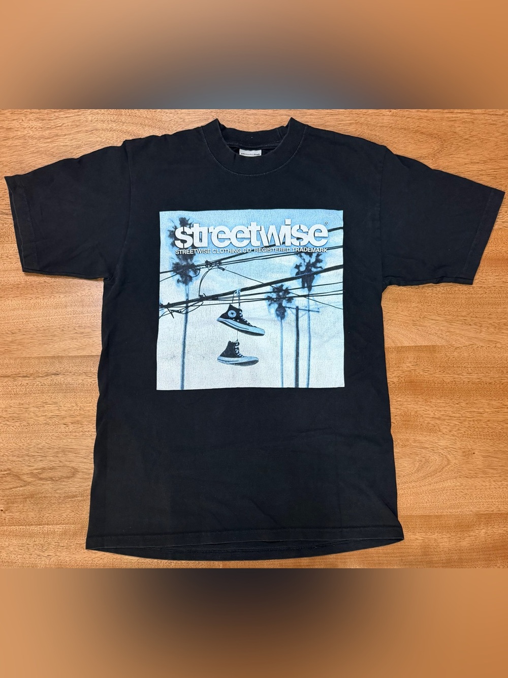 Streetwise - Sky High Men’s Black T-Shirt, Size Medium
